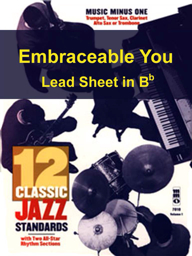 Embraceable You ( Lead Sheet in Bb )