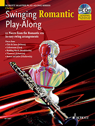 Swinging Romantic Play-Along for Clarinet