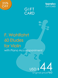 F. Wohlfahrt 60 Etudes for Violin