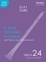 C. Rose 32 Etudes for Clarinet