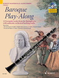 Baroque Play-Along for Clarinet